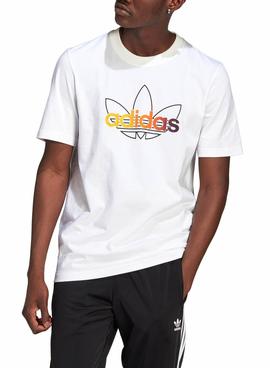 T-Shirt Adidas SPRT Graphic T Branco para Homem