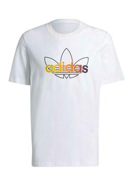 T-Shirt Adidas SPRT Graphic T Branco para Homem