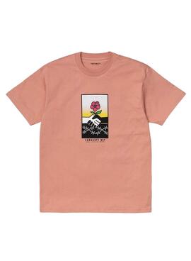 T-Shirt Carhartt Together Rosa para Homem