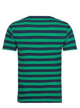 T-Shirt Polo Ralph Lauren Listras Verde Homem