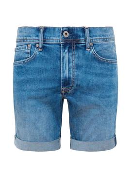 Bermuda Pepe Jeans Cane Short Azul para Homem