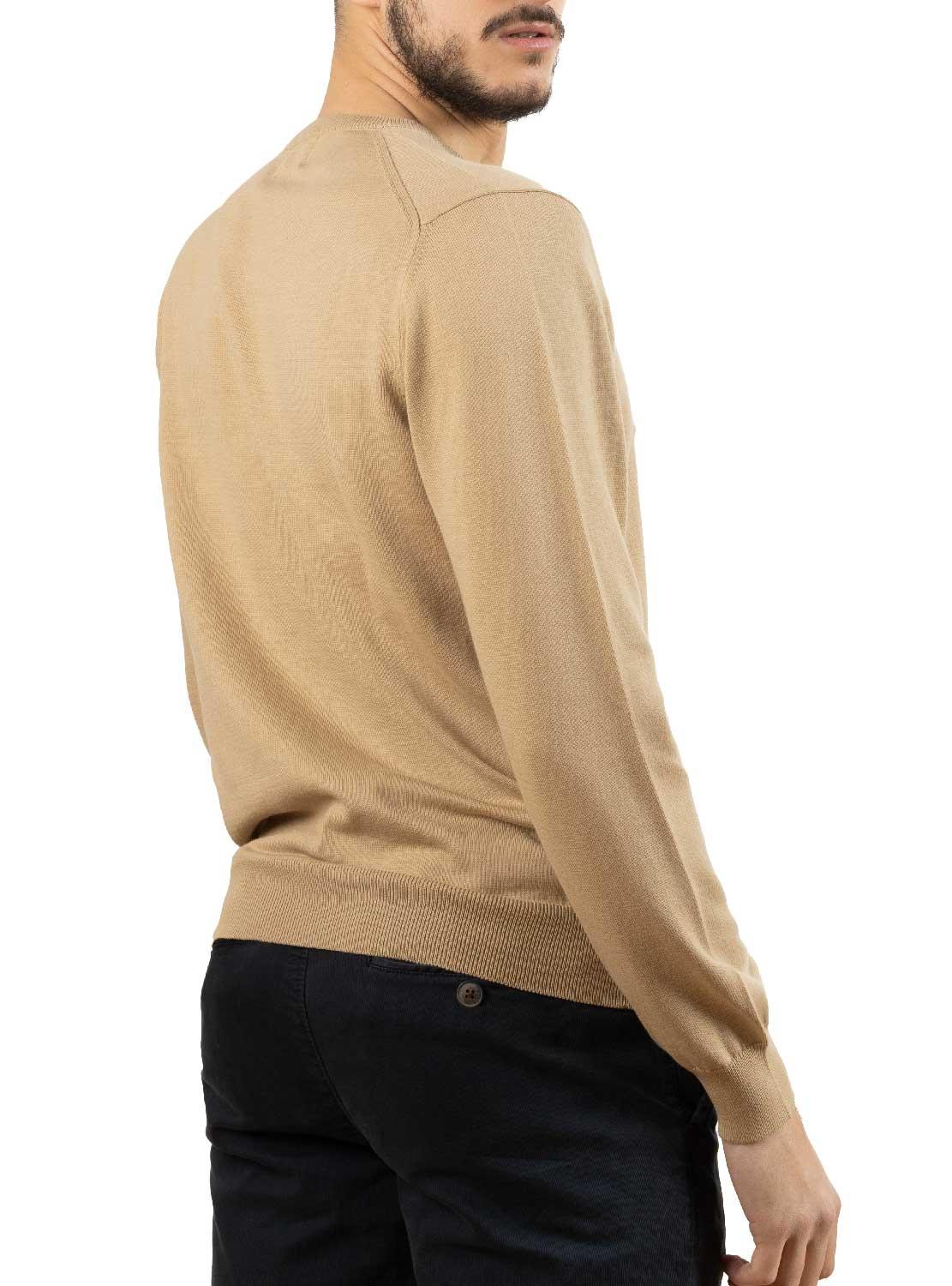 Camisola Klout Pico Camel para Homem