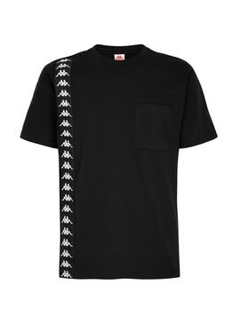 T-Shirt Kappa Ecop Preto para Homem