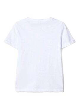 T-Shirt Name It Vincent Branco para Menino