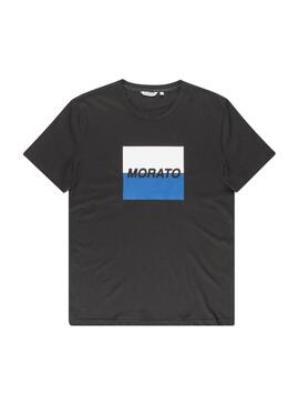 T-Shirt Antony Morato Logo Print Preto Homem
