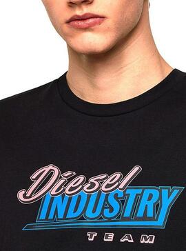 T-Shirt Diesel T-DIEGOS Preto para Homem