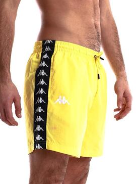 Swimsuit Kappa Coney Amarelo para Homem
