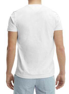 T-Shirt Tommy Hilfiger Essential Branco Homem