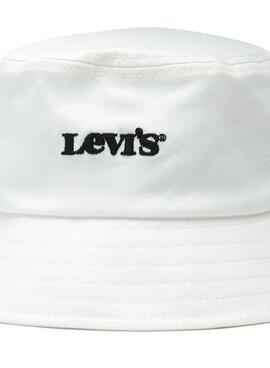Chapéu Levis Bucket Branco para Homem