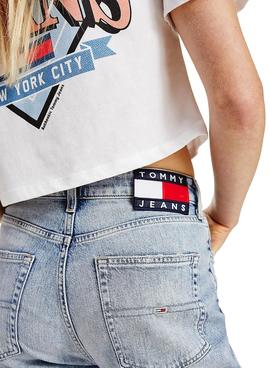 Jeans Tommy Jeans Harper Azul para Mulher