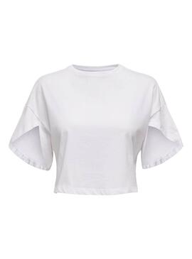T-Shirt Only Essa Life Branco para Mulher