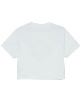 T-Shirt Pepe Jeans Marsha Branco para Mulher