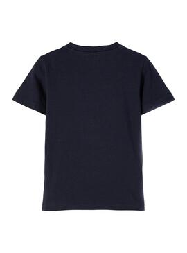 T-Shirt Name It Focean Azul Marinho para Menino