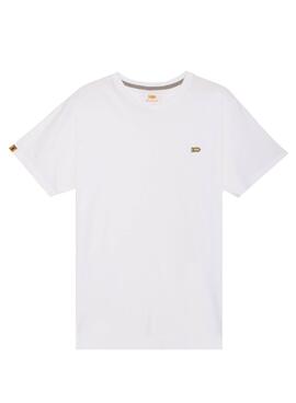 T-Shirt Klout Basic Branco para Homem