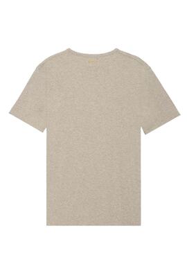 T-Shirt Klout Organic Premium Cinza para Homem